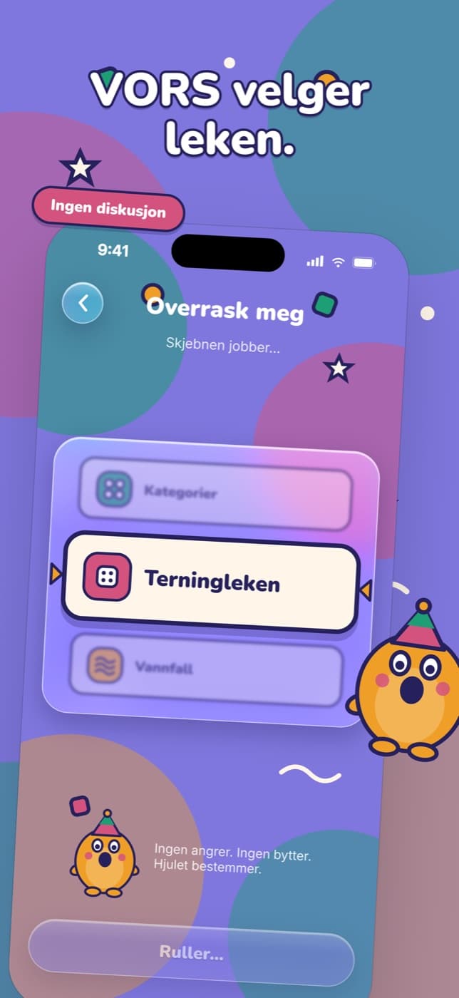 Velg lek — eller la skjebnen velge